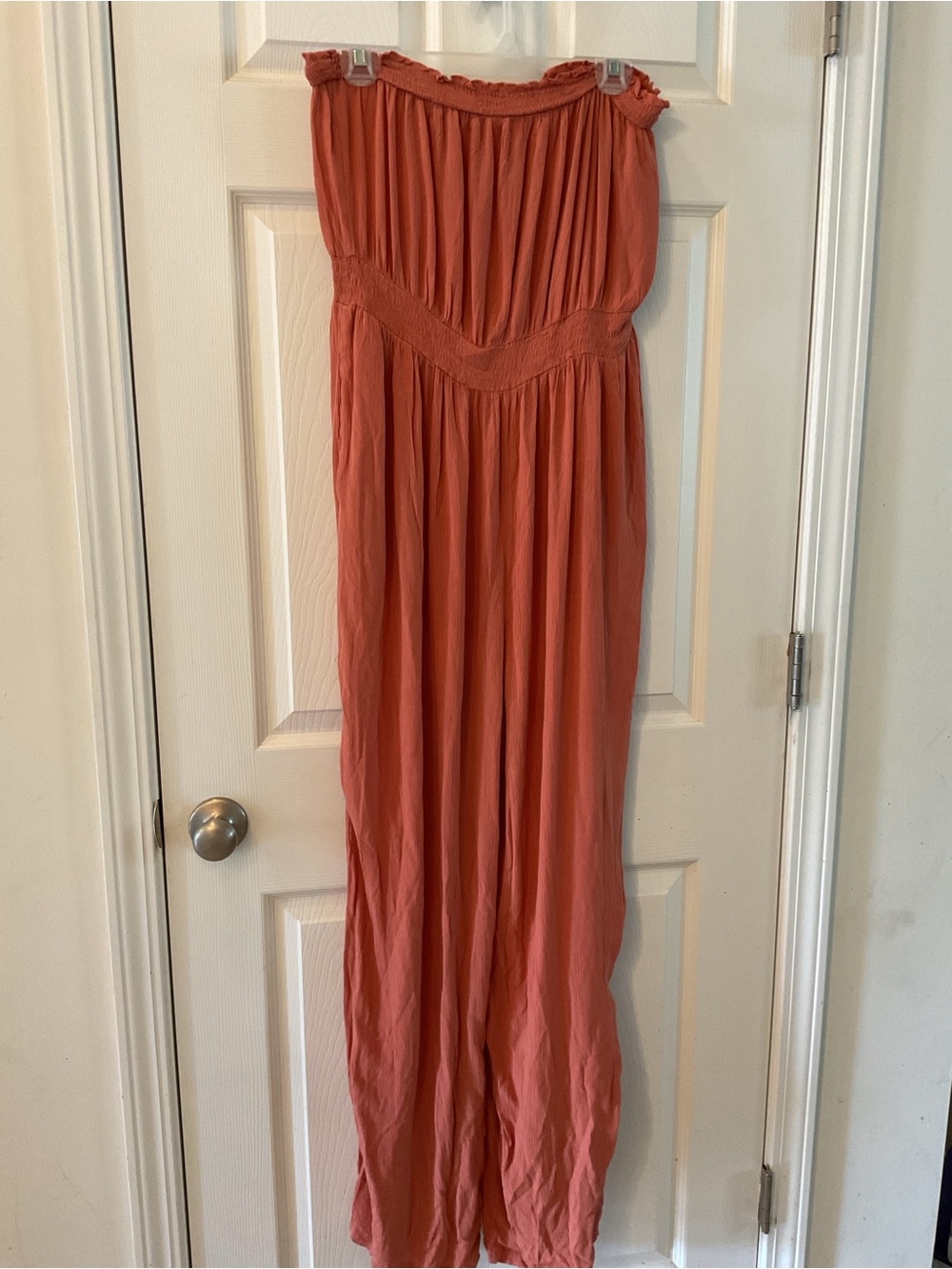 SO NWT XL PEACH PEACH/PEACH PINK Tube Smock Jump Suit